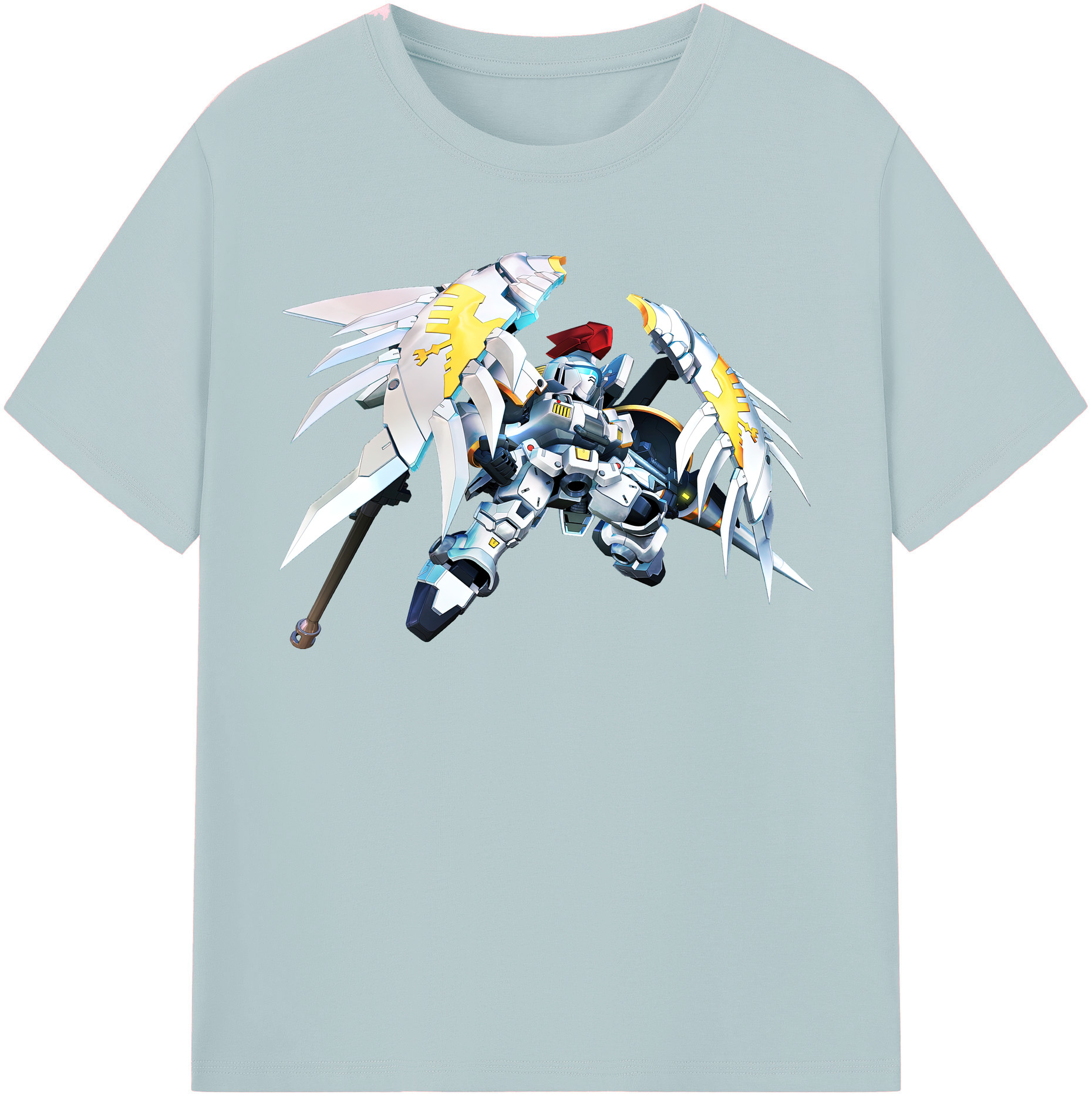 （画像用） 機動戦士ガンダム Mobile Suit Gundam 綿100％半袖Tシャツ（フロントプリント）